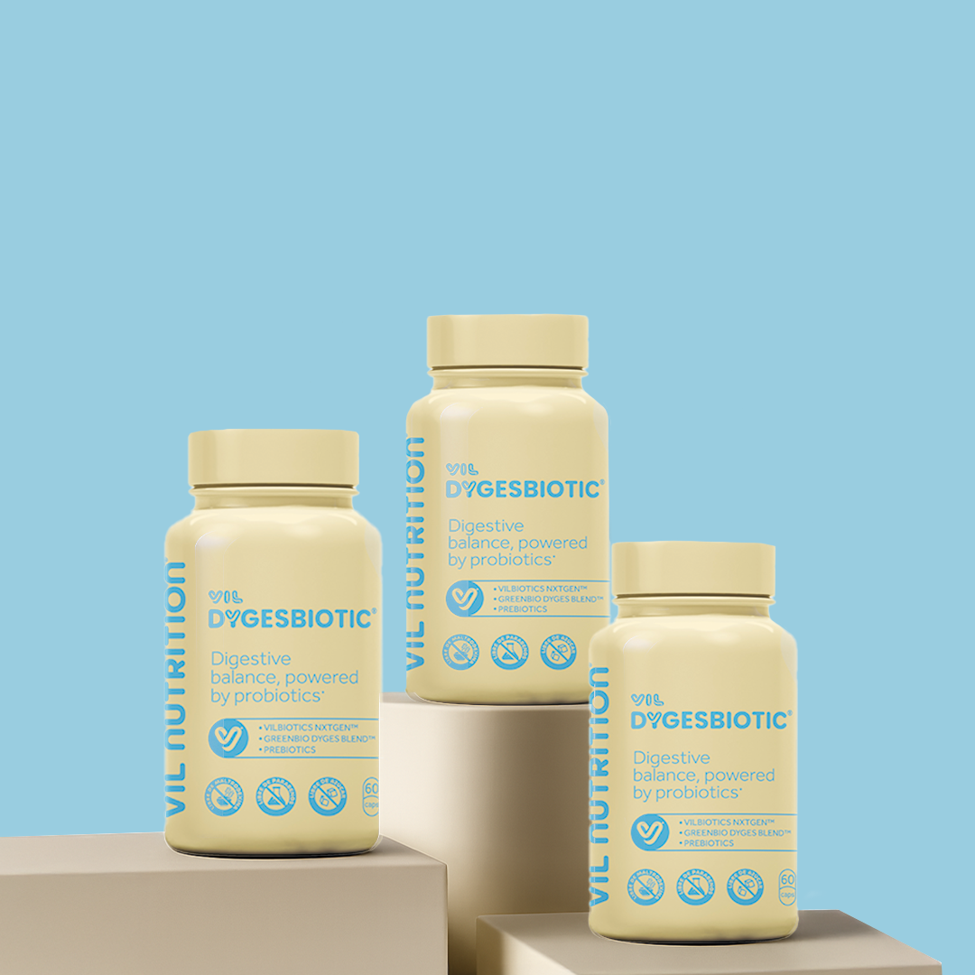 VIL DYGEST BIOTIC™ El probiótico que reconecta tu intestino con tu cerebro para una digestión automática