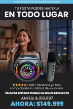 KaraSound™ Tu fiesta en cualquier lugar