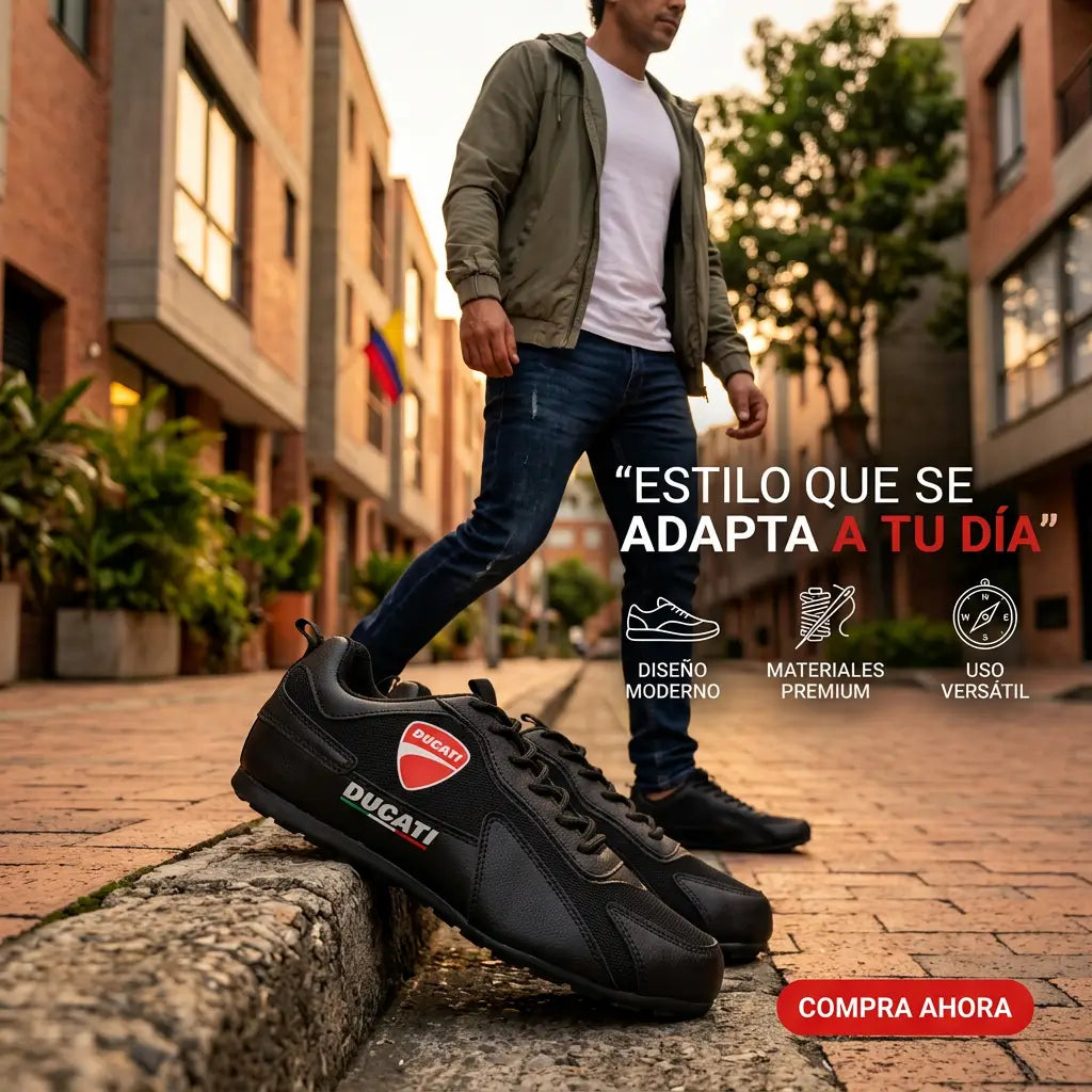 Ducatti Racing Comfort Estilo Deportivo que Impone Presencia