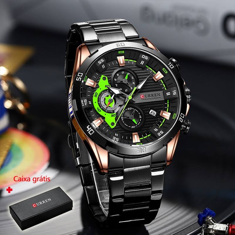 CURREN Velocity 8402™  La precisión hecha estilo