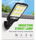 Lámpara Solar LED Exterior Iluminación Automática y Ahorro de Energía