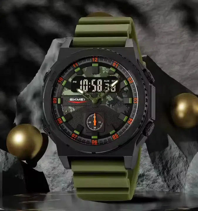 Reloj SKMEI 2355 Tactical Dual Time Pro Estilo, Resistencia y Precisión