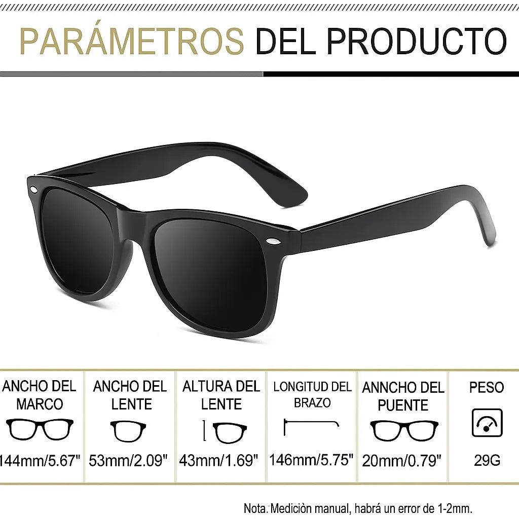 Combo Premium Curren 8395 + Gafas Wayfarer Estilo y Elegancia Total