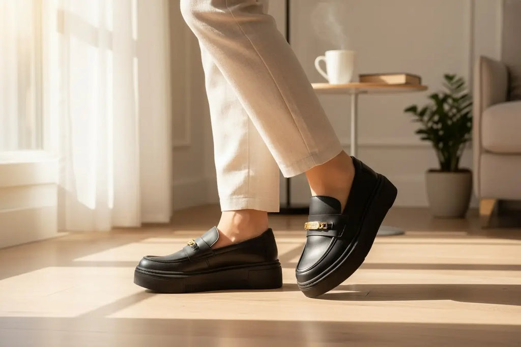 Mocasines RoyalStep™  Elegancia Chunky y Confort Premium
