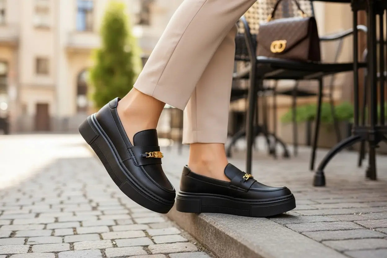 Mocasines RoyalStep™  Elegancia Chunky y Confort Premium
