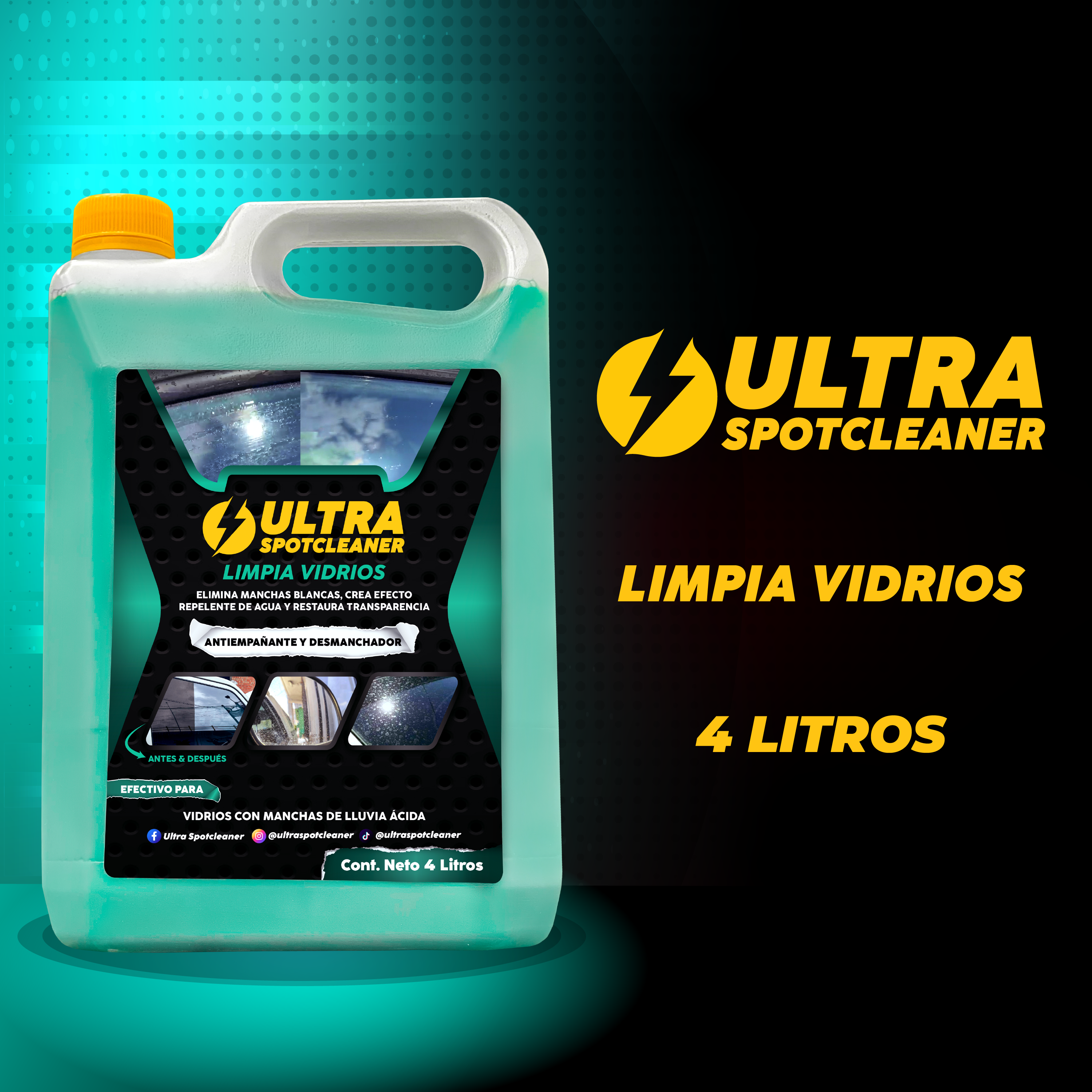 Limpia vidrios Ultra SpotCleaner™