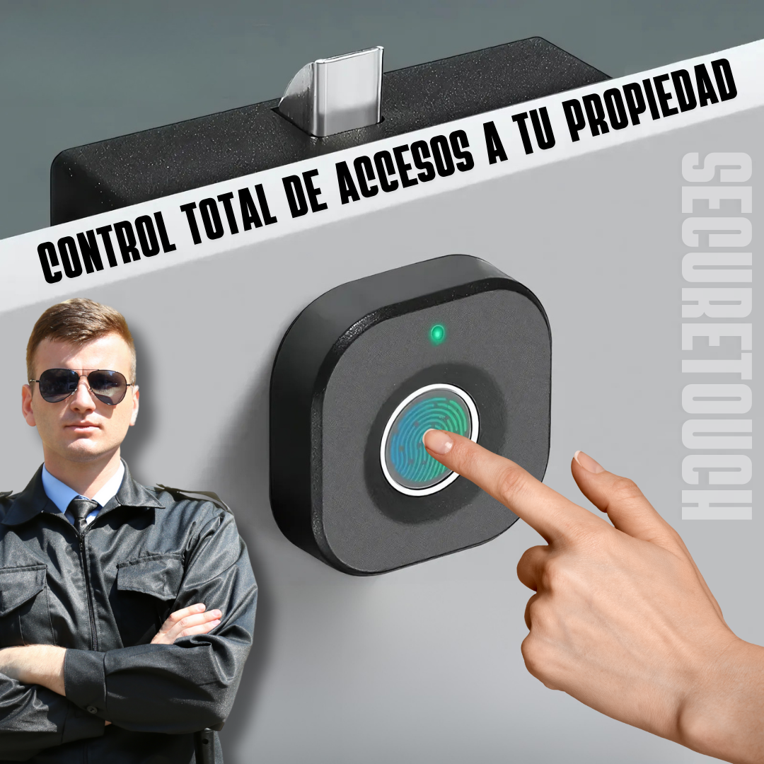 SecureTouch Pro Cerradura Biométrica Inteligente