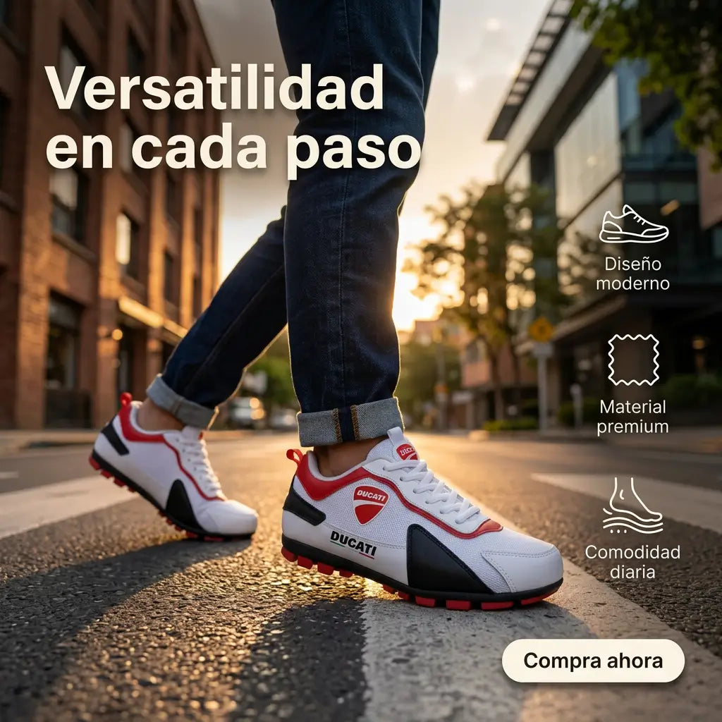 Ducatti Racing Comfort Estilo Deportivo que Impone Presencia