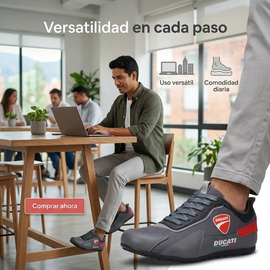 Ducatti Racing Comfort Estilo Deportivo que Impone Presencia