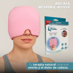 MigraRelief™ Máscara de gel terapéutica para migraña y estrés