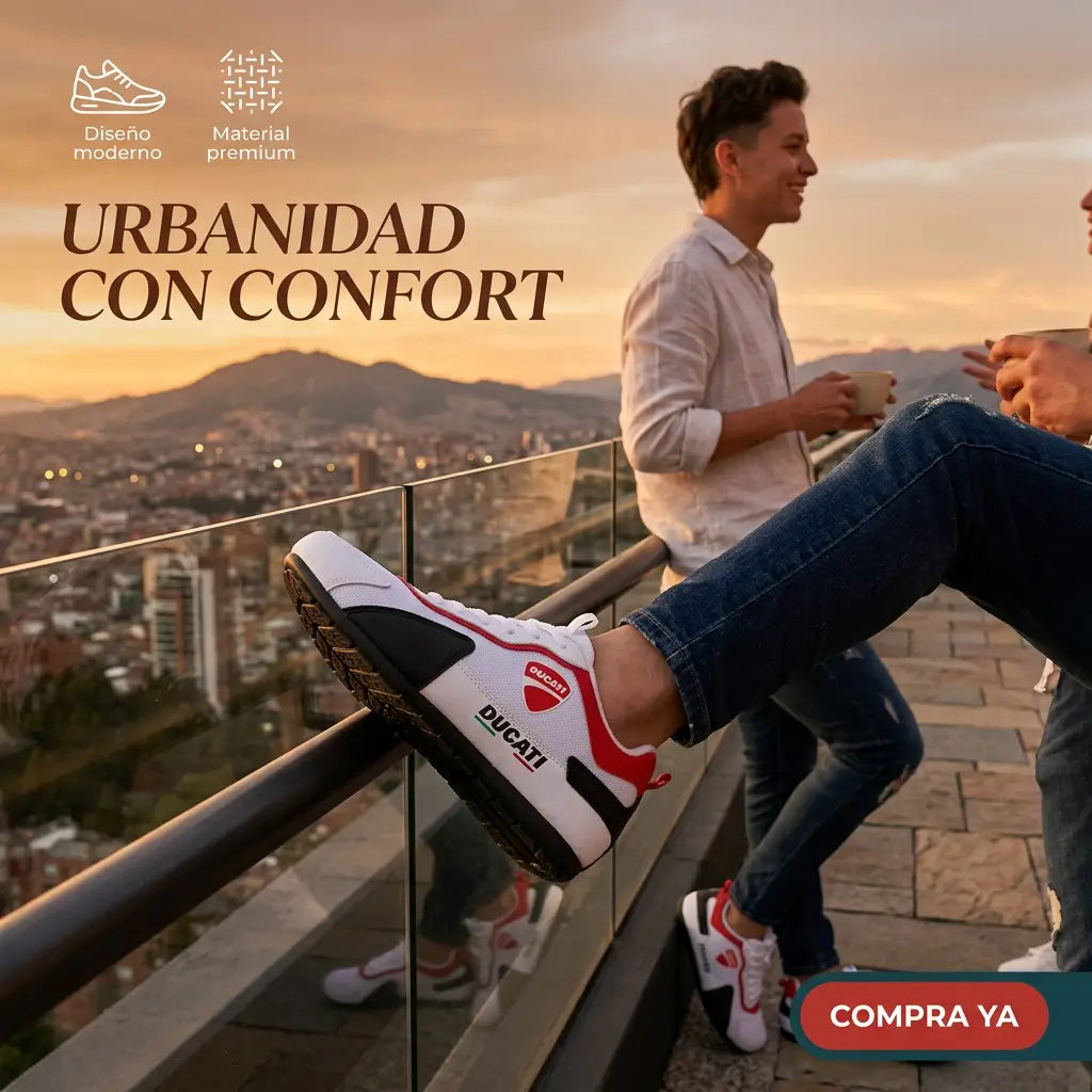 Ducatti Racing Comfort Estilo Deportivo que Impone Presencia