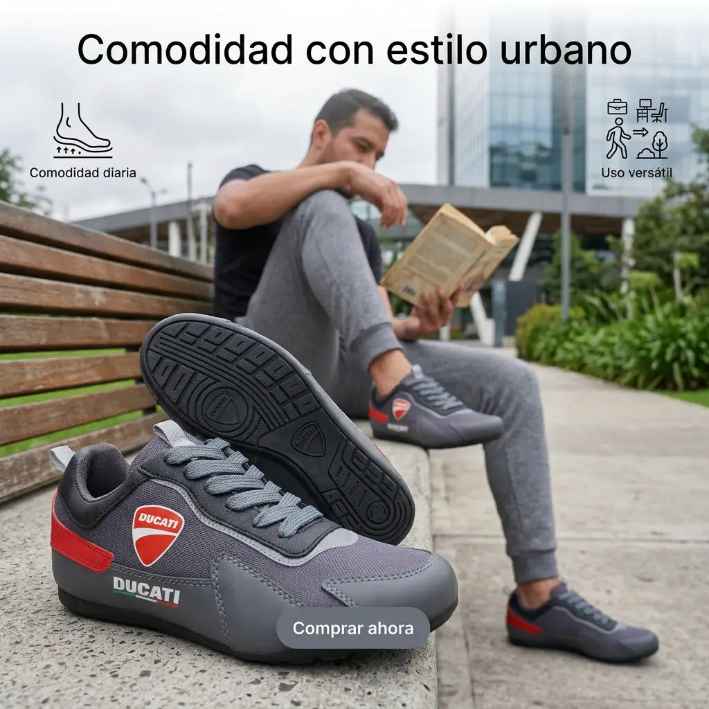 Ducatti Racing Comfort Estilo Deportivo que Impone Presencia