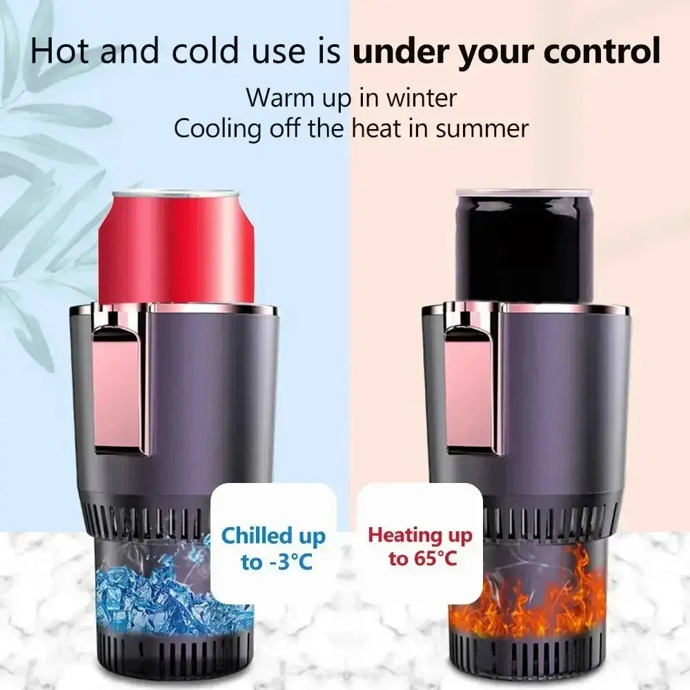 AutoCool Pro 2 en 1 Mantén tus Bebidas Frías o Calientes en Cada Viaje