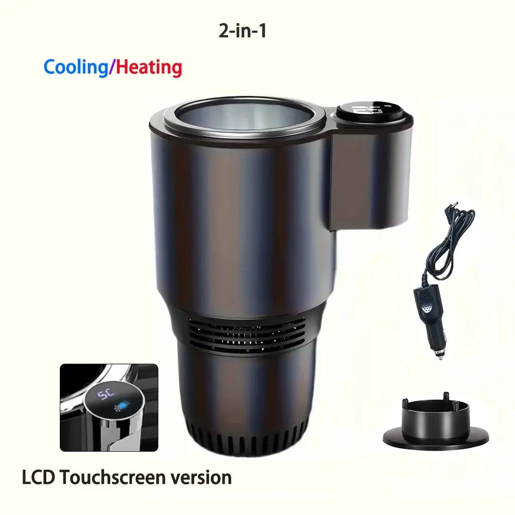 AutoCool Pro 2 en 1 Mantén tus Bebidas Frías o Calientes en Cada Viaje