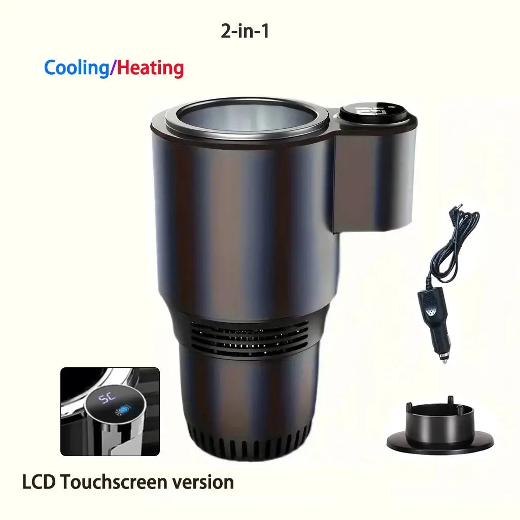 AutoCool Pro 2 en 1 Mantén tus Bebidas Frías o Calientes en Cada Viaje