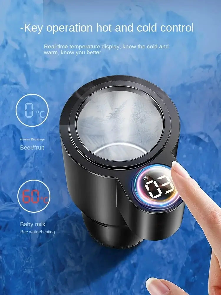 AutoCool Pro 2 en 1 Mantén tus Bebidas Frías o Calientes en Cada Viaje